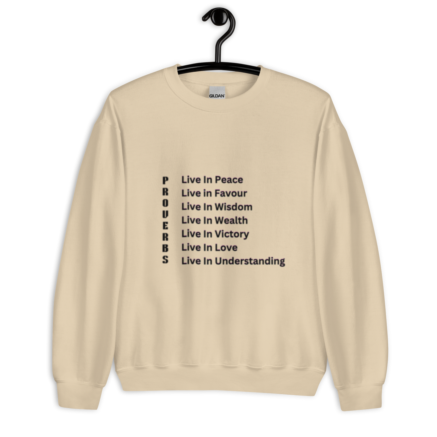 Proverbs Scripture Crewneck