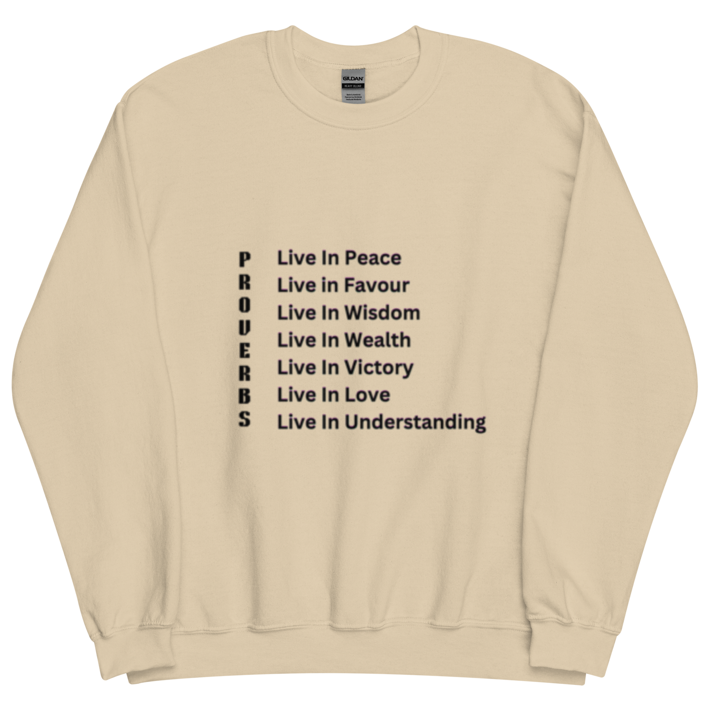 Proverbs Scripture Crewneck