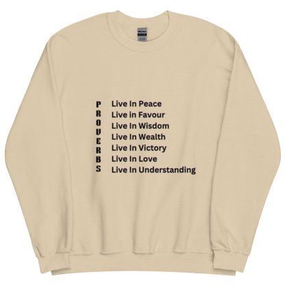 Proverbs Scripture Crewneck