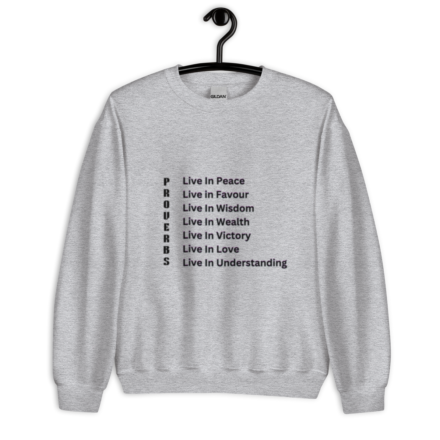 Proverbs Scripture Crewneck