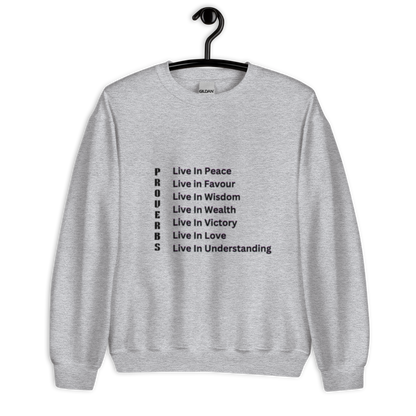 Proverbs Scripture Crewneck