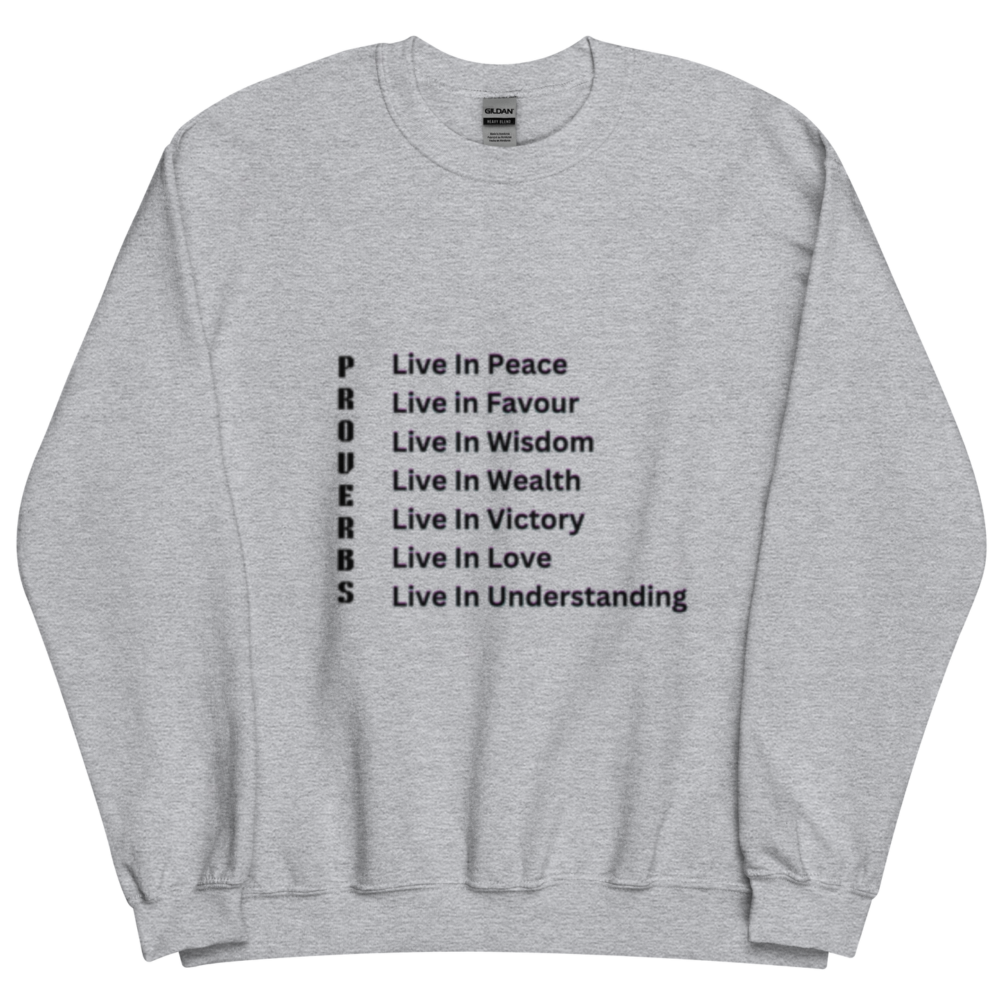 Proverbs Scripture Crewneck