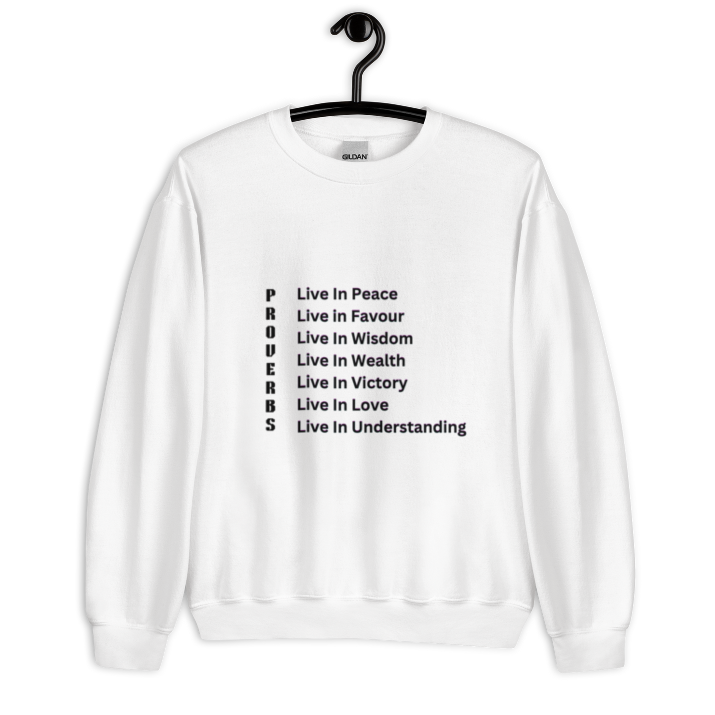 Proverbs Scripture Crewneck