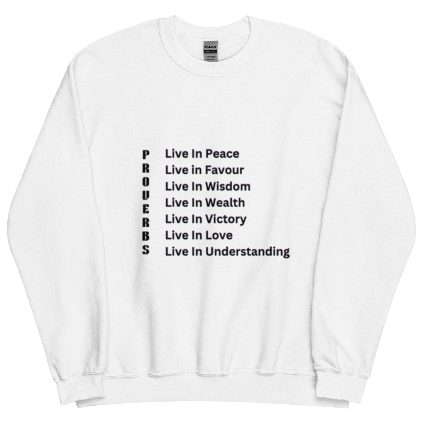 Proverbs Scripture Crewneck